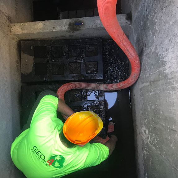 stormwater vault, catch basin filter