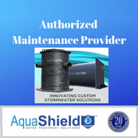 AquaShield Authorized maintenance provider badge