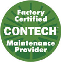 Factory Certified CONTECH Maintenance Provider badge